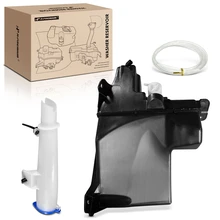 Windshield Washer Reservoir with Pump & Cap & Hose for 2017-2022 Ford F-250 Super Duty