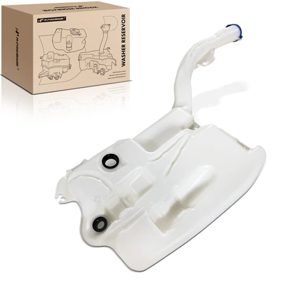 Windshield Washer Reservoir Tank with Neck Cap Bracket