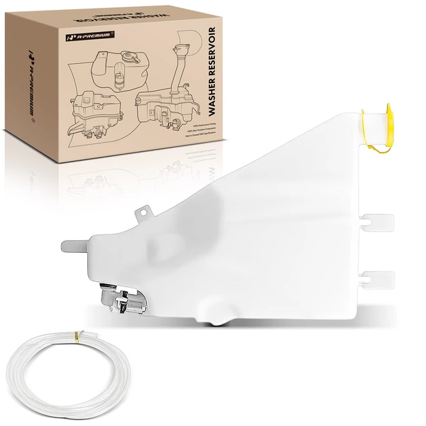 Windshield Washer Reservoir Tank with Pump Cap Hose for Dodge Ram 1500 Ram 2500