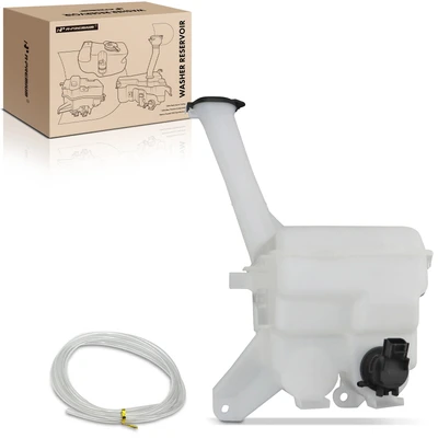 Windshield Washer Reservoir with Cap & Pump