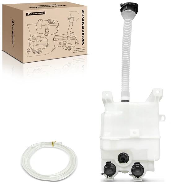 Windshield Washer Reservoir with Sensor & Pump & Cap for Toyota Highlander 2010-2013