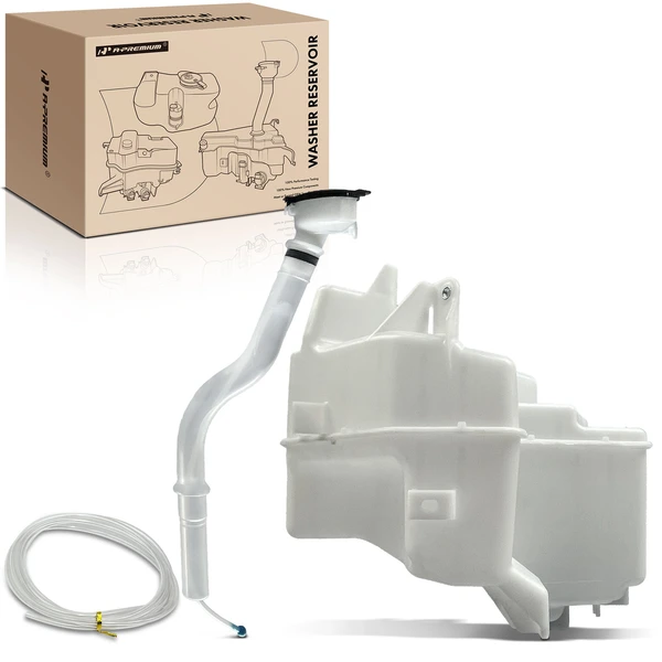 Windshield Washer Reservoir with Pump & Cap for 2020-2024 Toyota Corolla