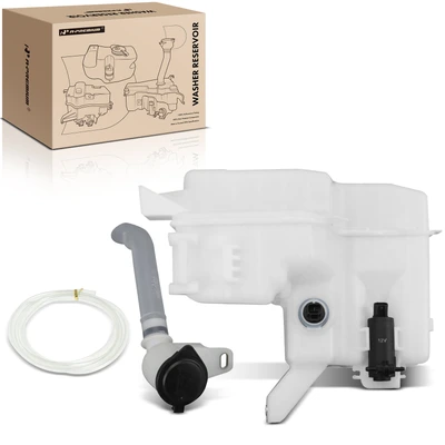 Windshield Washer Reservoir with Sensor & Pump & Cap