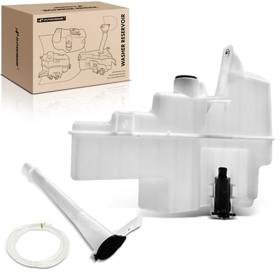 Windshield Washer Reservoir with Pump & Cap