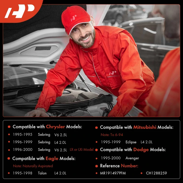 Windshield Washer Reservoir with Cap & Pump for Dodge Avenger Chrysler Mitsubishi