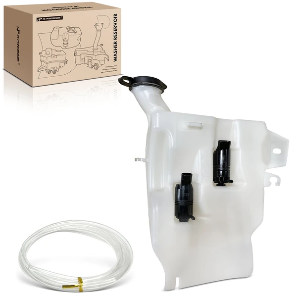 Washer Reservoir with Pump & Cap for Chevy Venture 1997-2005 Olds Silhouette Pontiac