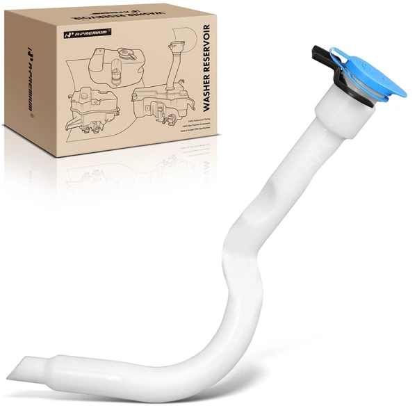 Windshield Washer Fluid Reservoir with Cap & Bracket for 2015-2020 Ford Transit-250