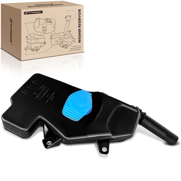 Windshield Washer Reservoir with Cap & Filler Neck for Audi A6 A7 Quattro S6 S7