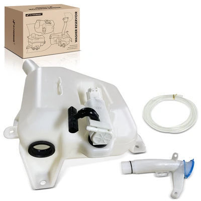 Windshield Washer Reservoir with Cap & Pump & Filler Neck