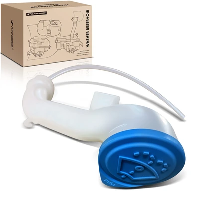 Windshield Washer Reservoir with Indicator Level & Cap