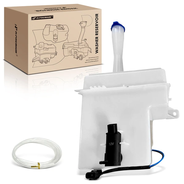 Windshield Washer Reservoir with Cap & Pump for Hyundai Elantra 2007-2010 Sedan