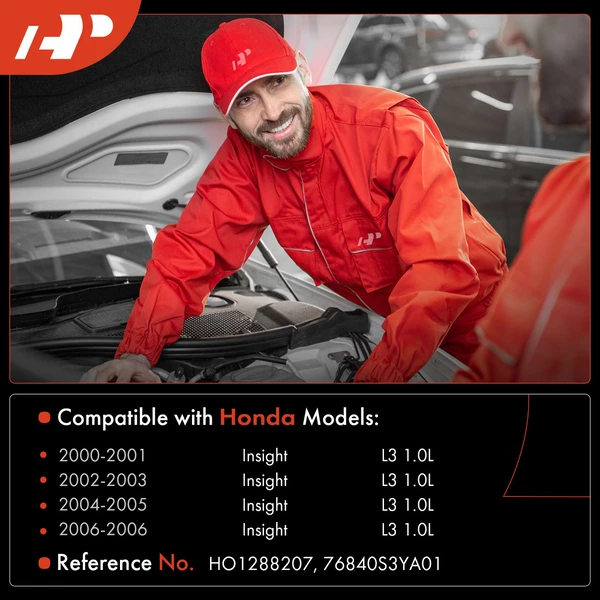 Windshield Washer Reservoir with Cap for Honda Insight 2000-2006 L3 1.0L