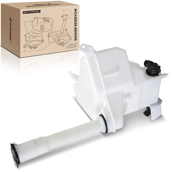 Windshield Washer Reservoir with Cap & Pump & Sensor for Toyota 4Runner 2003-2009