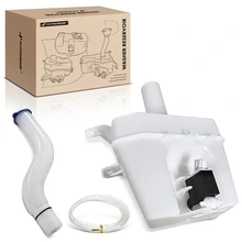 Windshield Washer Reservoir with Inlet & Cap & Pump for 2005-2009 Hyundai Tucson
