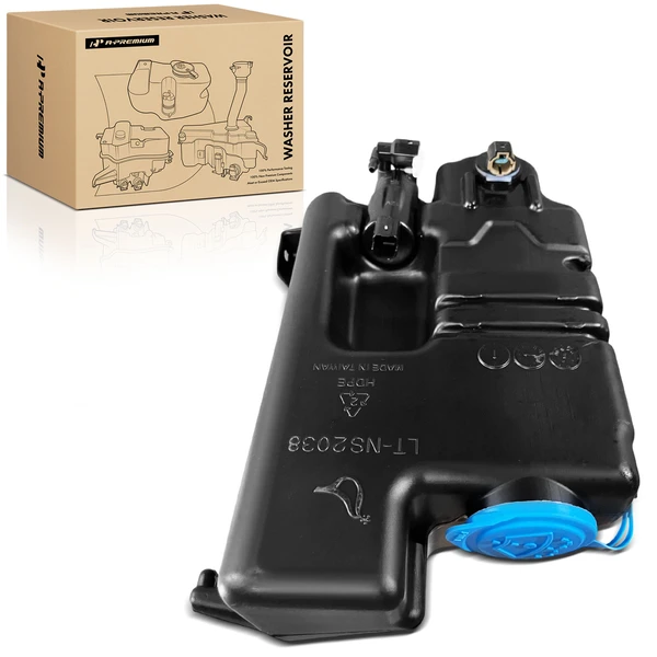 Windshield Washer Reservoir with Sensor & Pump for 2004-2010 INFINITI QX56