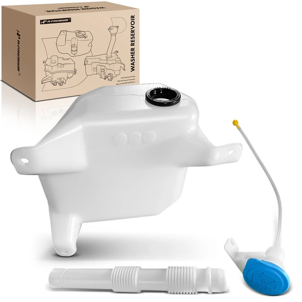 Windshield Washer Reservoir with Cap & Filler Neck for Acura TSX 2004-2008 2.4L