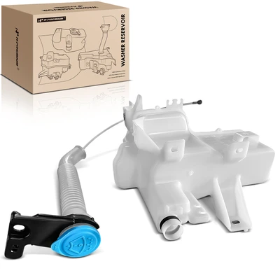 Windshield Washer Reservoir with Cap and Sensor