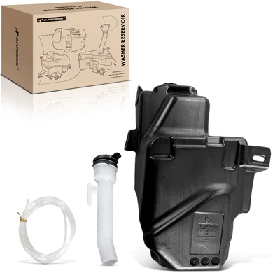 Windshield Washer Reservoir with Pump & Cap