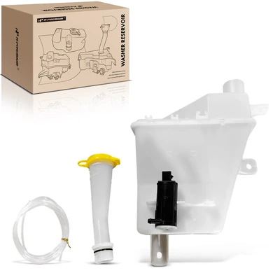 Plastic Windshield Washer Reservoir with Cap & Pump