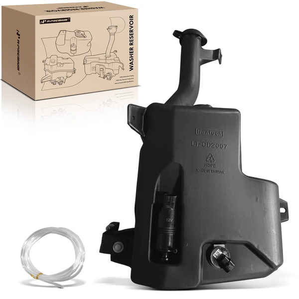 Windshield Washer Reservoir with Pump & Cap for Cadillac CTS 2003-2007