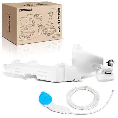 Windshield Washer Fluid Reservoir with Pump & Cap & Filler Neck