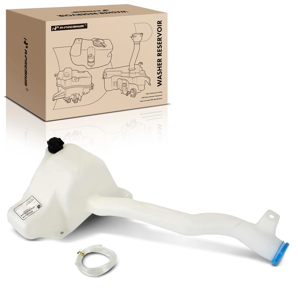 Windshield Washer Reservoir with Cap & Pump & Hose for 2006-2014 Honda Ridgeline