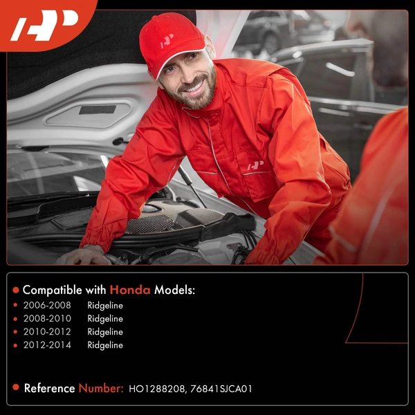 Windshield Washer Reservoir with Cap & Pump & Hose for Honda Ridgeline 2006-2014