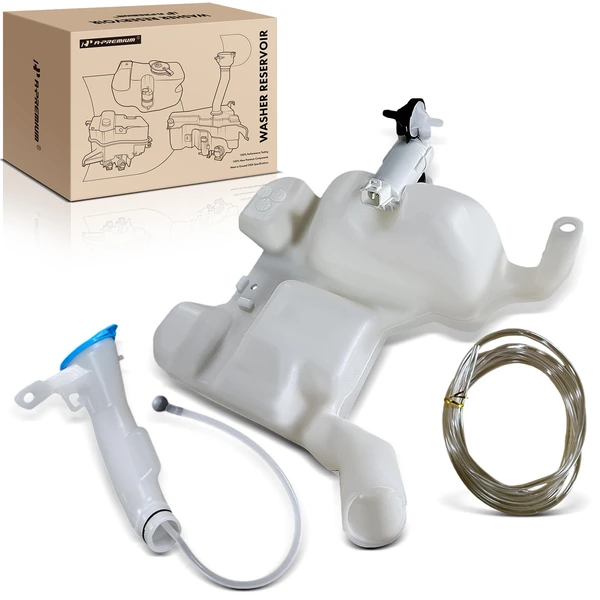 Windshield Washer Reservoir with Cap & Hose for 2010-2011 Honda Insight