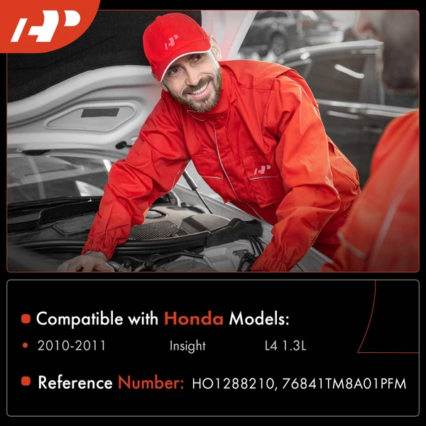 Windshield Washer Reservoir with Cap & Hose for Honda Insight 2010-2011 L4 1.3L