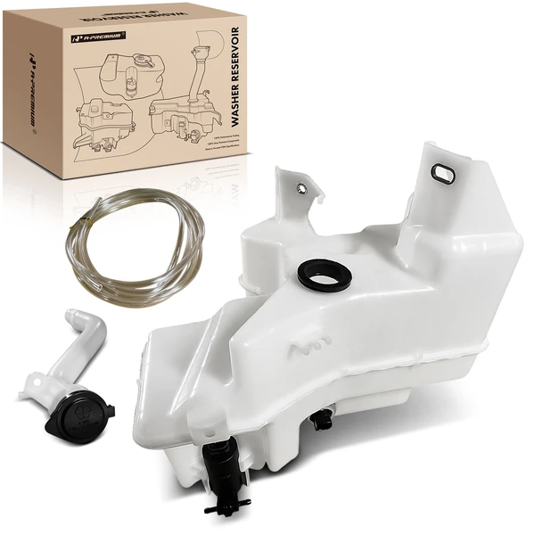 Windshield Washer Reservoir with Sensor & Pump for Toyota Prius 2016-2018 L4 1.8L