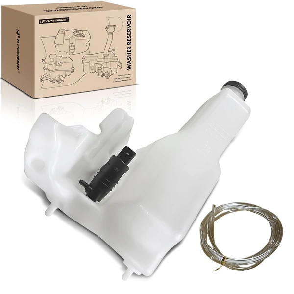 Windshield Washer Reservoir with Pump & Cap for Chevrolet Colorado GMC Canyon