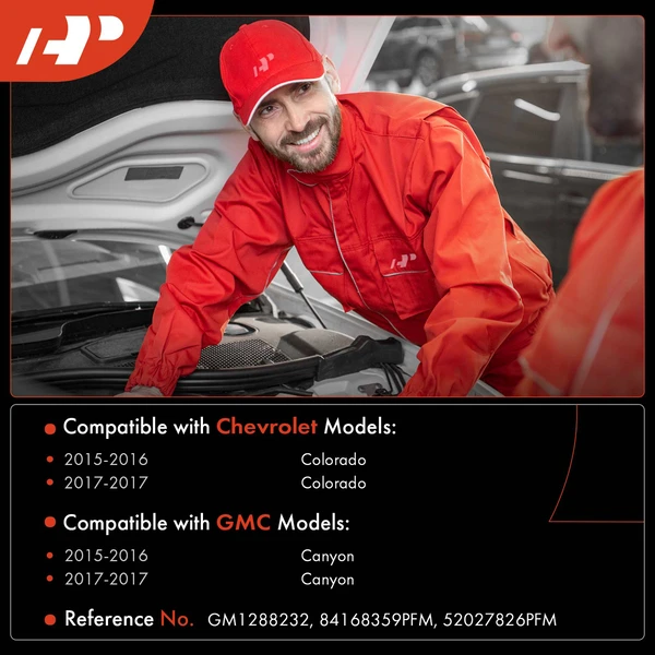 Windshield Washer Reservoir with Pump & Cap for Chevrolet Colorado GMC Canyon