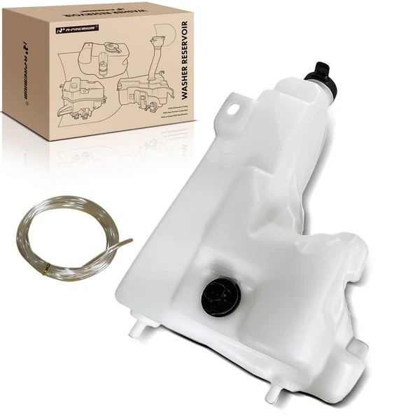 Windshield Washer Reservoir with Pump & Cap for 2018-2022 Chevrolet Colorado