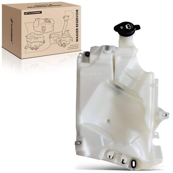 Windshield Washer Reservoir with Cap for Buick Chevrolet GMC Oldsmobile Saab 4.2L