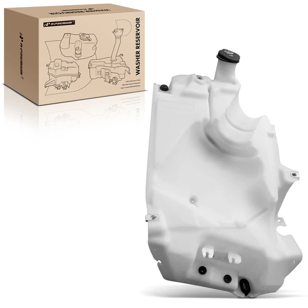 Windshield Washer Reservoir with Cap & Pump for 2002-2006 GMC Envoy XL