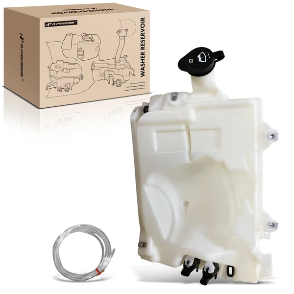 Windshield Washer Reservoir with Pump & Cap for 2005 GMC Envoy