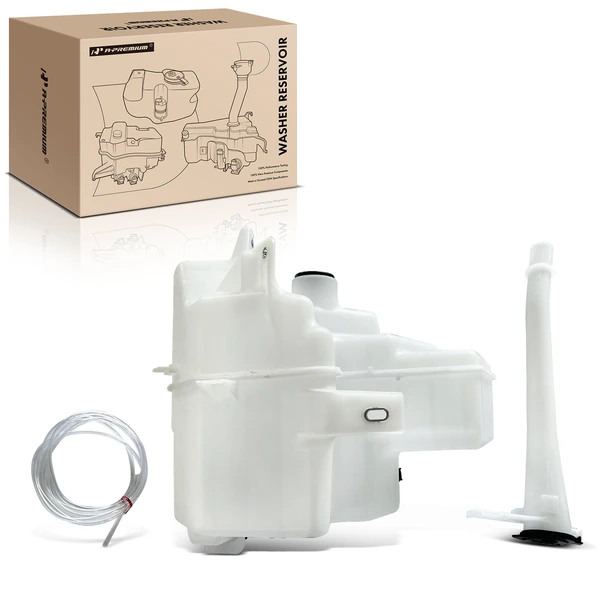 Windshield Washer Reservoir with Pump & Cap & Sensor for 2022-2023 Toyota Corolla Cross