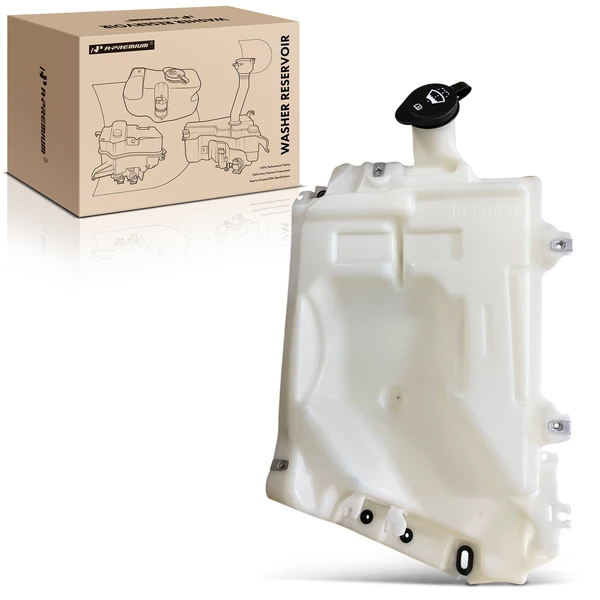 Windshield Washer Reservoir with Cap for 2008-2009 Saab 9-7x