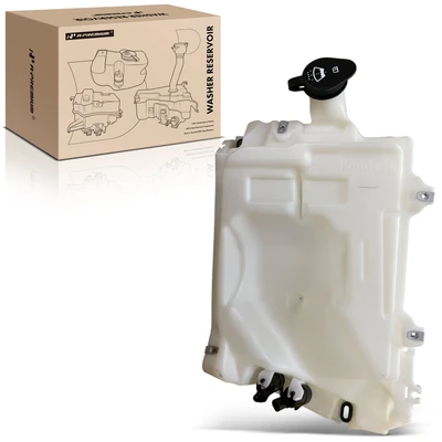 Windshield Washer Reservoir with Cap & Pump & Sensor