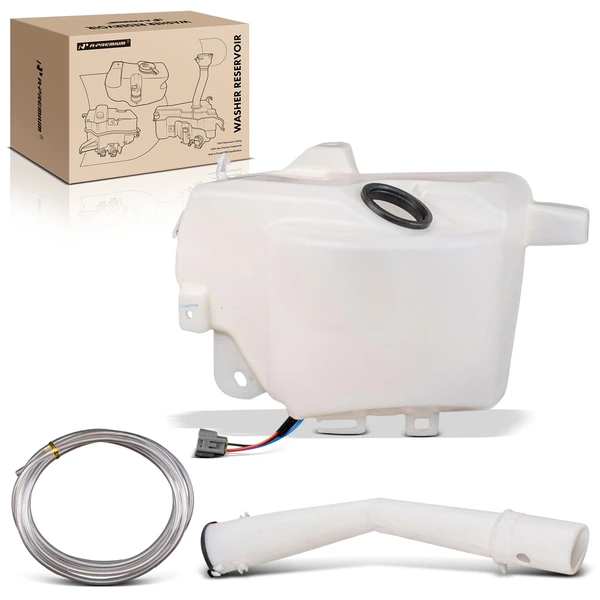 Washer Reservoir with Cap & Pump & Inlet & Sensor for Toyota Tundra 2000-2006