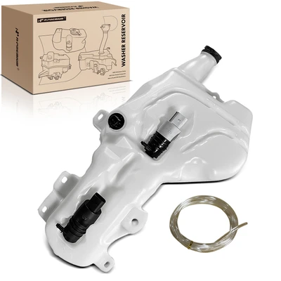 Plastic Windshield Washer Reservoir with Cap and Pump
