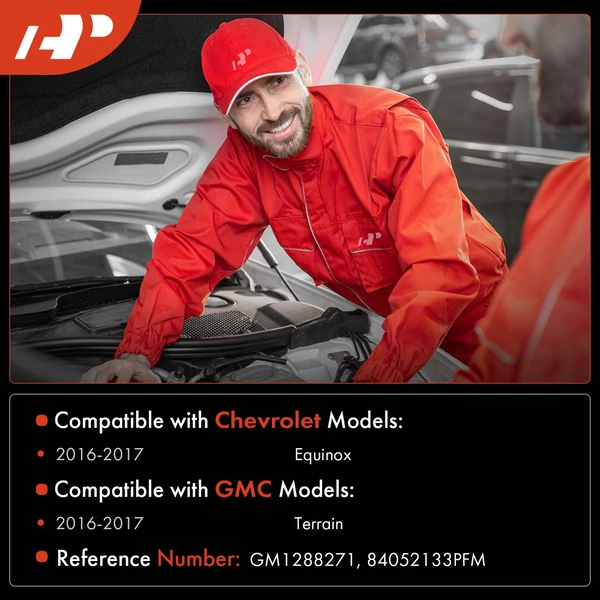 Windshield Washer Reservoir with Cap for Chevrolet Equinox GMC Terrain 2016-2017