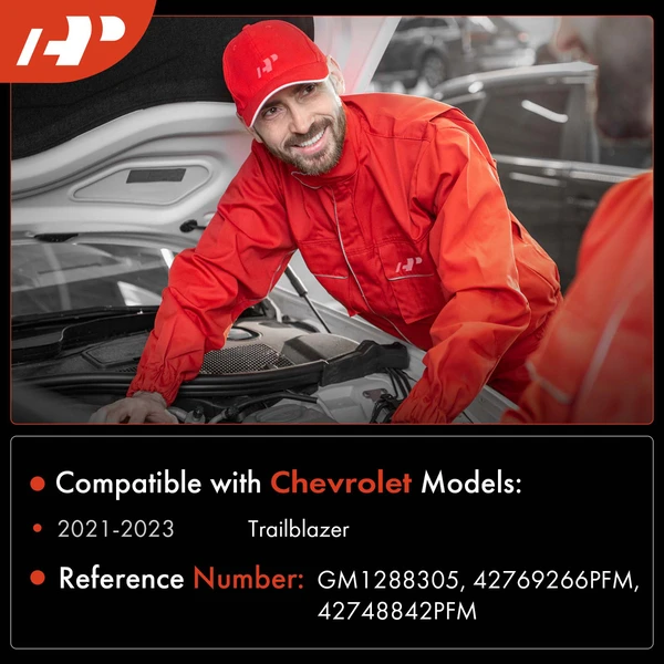 Windshield Washer Reservoir with Cap & Pump & Sensor for Chevy Trailblazer 2021-2023