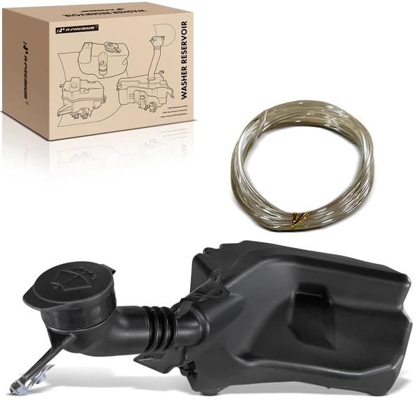 Windshield Washer Reservoir with Pump & Cap & Sensor for 2017-2023 Tesla 3