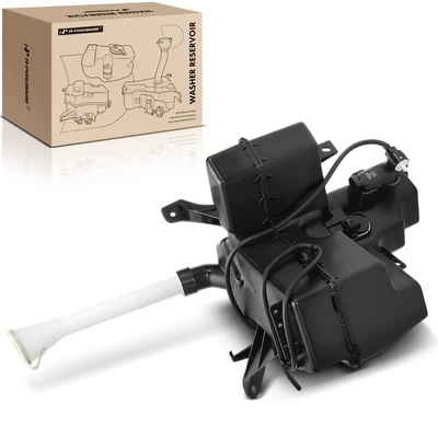 Windshield Washer Reservoir with Cap & Pump & Sensor