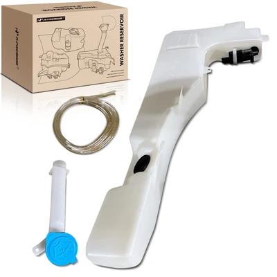 Windshield Washer Reservoir with Pump and Sensor and Cap