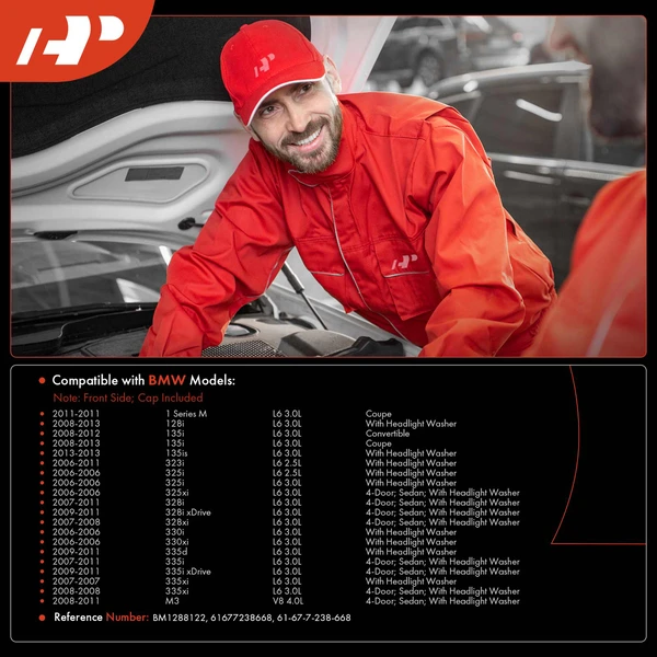 Windshield Washer Reservoir Tank for BMW E90 323i 2006-2011 325i 328i 330i 335i