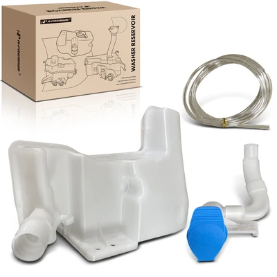 Windshield Washer Reservoir with Cap & Pump