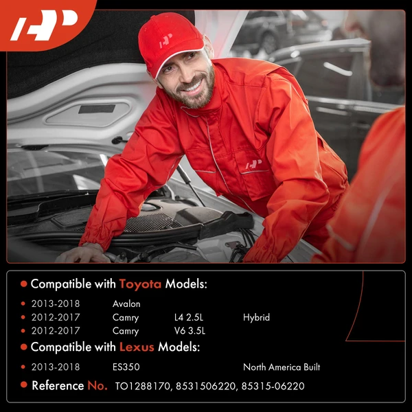 Washer Reservoir Tank with Cap for Toyota Camry 2012-2017 Avalon Lexus ES350 2013-2018