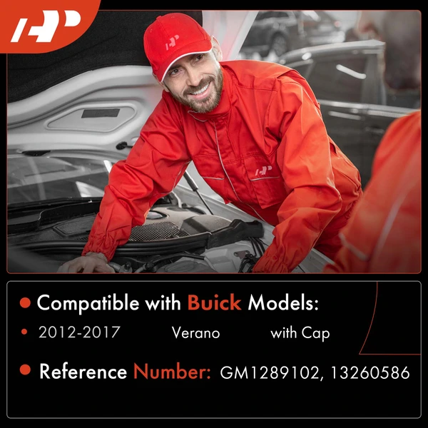 Windshield Washer Reservoir Filler Neck with Cap for Buick Verano 2012-2017 New